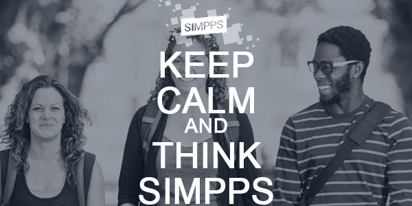 keep calm and think simpps