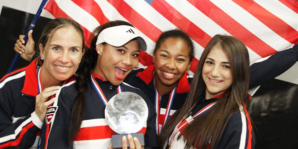 L'équipe des Etats-Unis vainqueur 2014 du tournoi